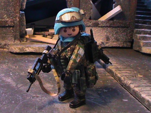 Playmobil custom soldat - custom,