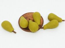 Maison de Poupées Conférence Poires (6) Tumdee Miniature 1:12 Accessoire Fruit
