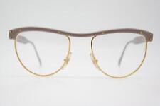Lunettes Vintage Robert La Roche 60 Taupe Or Ovales Monture