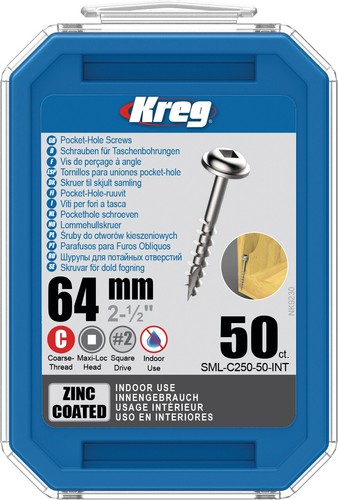 Vis poche kreg 64mm - À, –