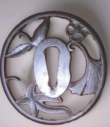 Tsuba katana sukashi - tsuba,