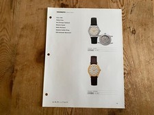 HAMILTON Fiche De Catalogue - VIEWMATIC La Collection American Classics
