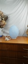 Lampe Œuf au Verre Bleu