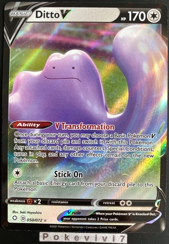 Carte pokemon ditto 050 - ditto, 050/072
