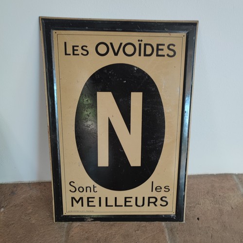 Ancienne tôle les ovoides - les,