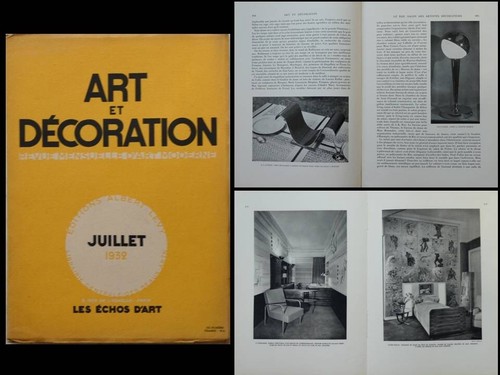 Art decoration juillet 1932 - decoration,
