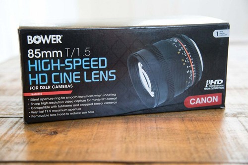 Bower 85mm high speed - 1.5, high-speed