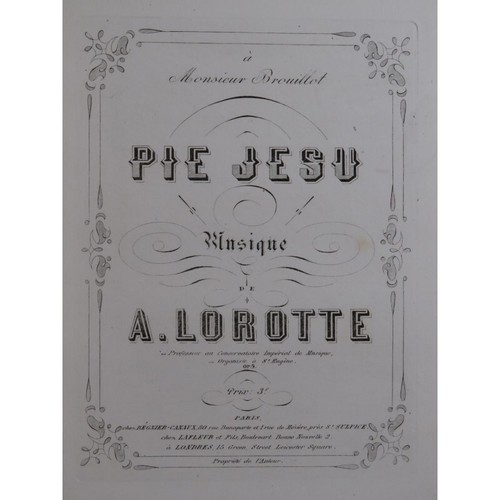 Lorotte pie jesu - lorotte,