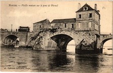 CPA NANTES - Vieille maison sur le pont de Pirmil (650476)