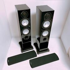 MONITOR AUDIO SILVER RX6 Tallboy Speaker Fonctionnement confirmé Piano couleu...