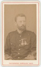 CDV militaire 1882. Camille de Cornulier-Lucinière (1844-1927). Medjidié.