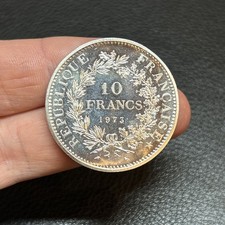 France - Monnaie 10 Francs Hercule 1973 Argent 900‰ FDC / UNC [MFR10]