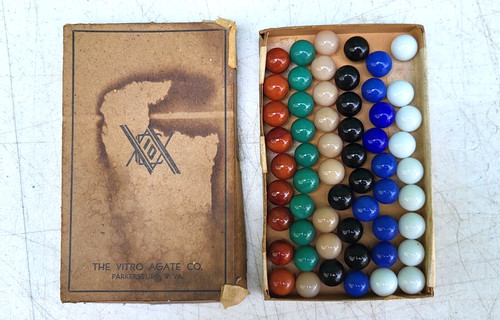 Vitro agate game - game, marbles