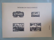 timbre France gravure Trésors en taille douce Phil@post