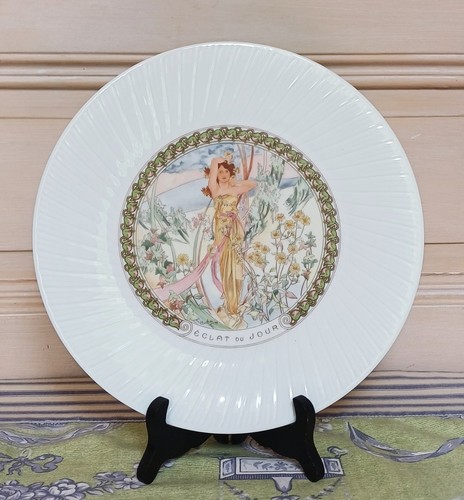Assiette mucha eclat jour - mucha, "eclat