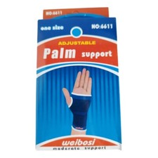 2 X Attelles de Poignet Bandage Main Taille Unique Ajustable Rééducation Protect