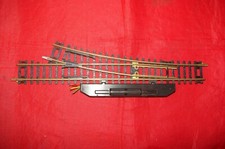 MEHANO HO  LONG AIGUILLAGE DROIT ELECTRIQUE LAITON TRAIN