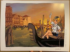 EX LIBRIS GOLDEN CREEK LEFRANC NATACHA VENISE " Mystère BORG " WALTHERY SIGNE