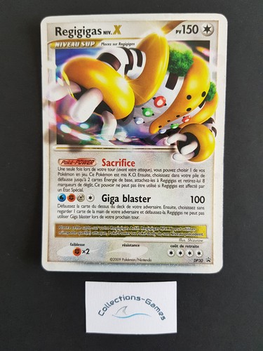 Carte pokémon regigigas - carte,