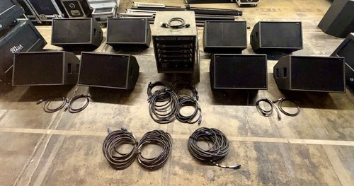 Stage floor monitor package - stage,
