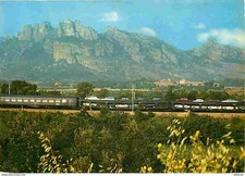 Carte postale trains - carte,
