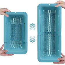 Passoire à poser sur l'évier Pour laver égoutter légumes fruits pâtes Extensible