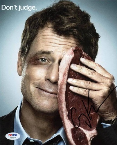 Greg kinnear rake signed - greg,