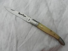 couteau pliant Laguiole Bougna manche os longueur 19 cm