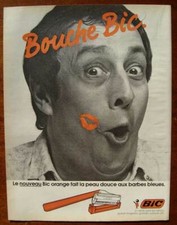 Publicité Papier - Rasoir Mécanique Bic De 1981