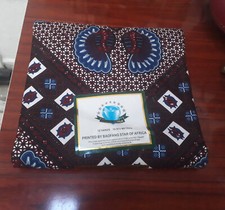 BAOFANG STAR AFRICA TISSU WAX AFRICAIN 12 YARDS Neuf Vintage Bloc Print Cotton