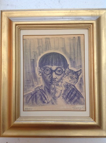 Foujita tsugouharu estampe - foujita,