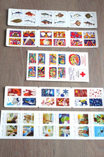 LOT  DE  5  BLOCS  DE