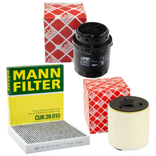 Set filtres huile à - de,