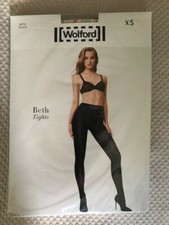 Collant bleu saphir/noir BETH