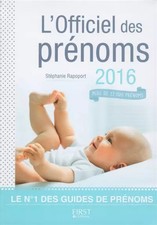 L'Officiel des prénoms 2016