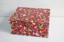 Boite coffret en tissu