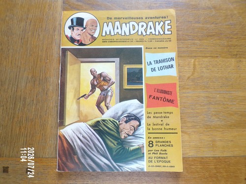 Mandrake magicien 393 - mandrake,