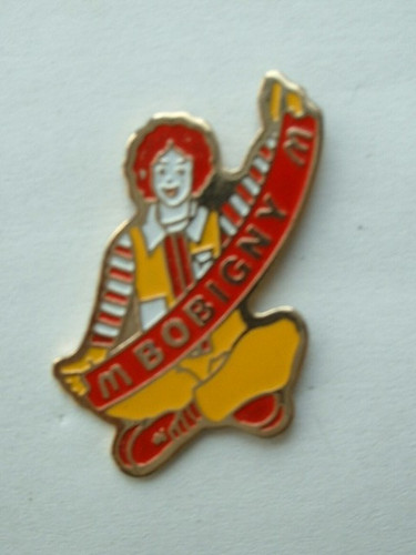 Pin mcdonald bobigny - ,