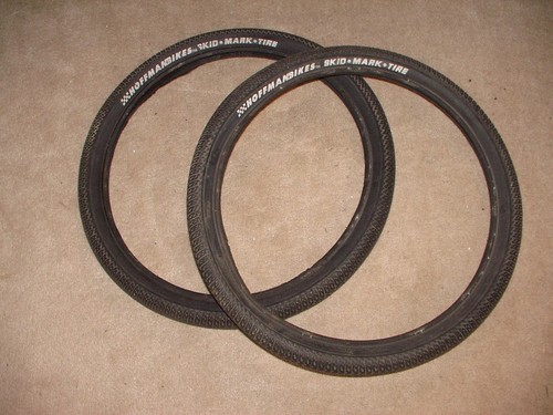 Pair hoffman skid mark - mark, bmx