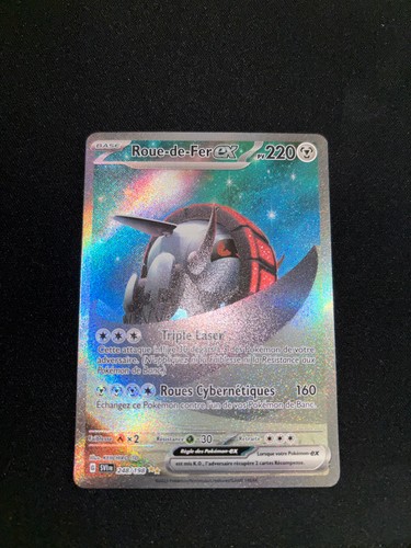 Carte pokémon roue fer - carte, ex