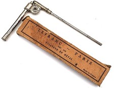 VAPORISATEUR FIXATEUR À BOUCHE POUR FIXER PASTEL FUSAIN  LEFRANC PARIS ANNÉES 50