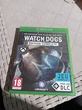 Jeu Vidéo Xbox One watch Dogs Édition Complète En Bon État Fonctionne Très Bien
