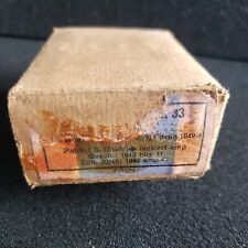 Allemand ww2 boite (vide) pour cart. 7.92mm Mauser K98 WWII datée 1942 Patronen