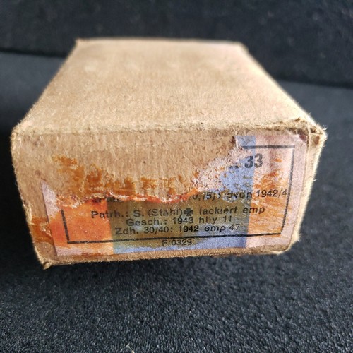 Allemand ww2 boite pour - (vide),