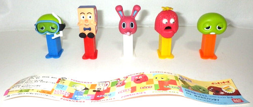 Mini pez ponkickies lot 5 - ponkickies,