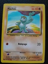 Carte Pokémon Machoc 52/102 Set de Base Wizards 1999  v  Français