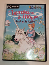 jeu Equitation et Magie Sarah et la Licorne   PC CD ROM Galopin Gost