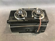 Ancien stereoscope société des établissements Gaumont Paris Armé
