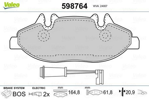 Jeu plaquettes de frein - jeu,