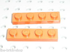 LEGO STAR WARS DkOrange plates 1x4 ref 3710 / Set 4767 8778 4507 & 7194 YODA 